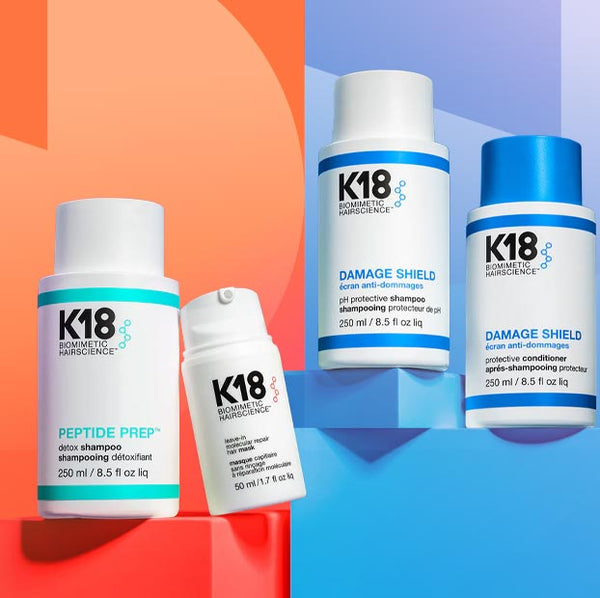 K18 leave-in molecular repair hair mask for damaged and bleached hair