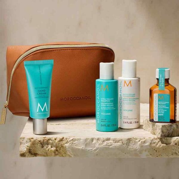 Moroccanoil Discovery Kit, Extra Volume (Worth £41.35)