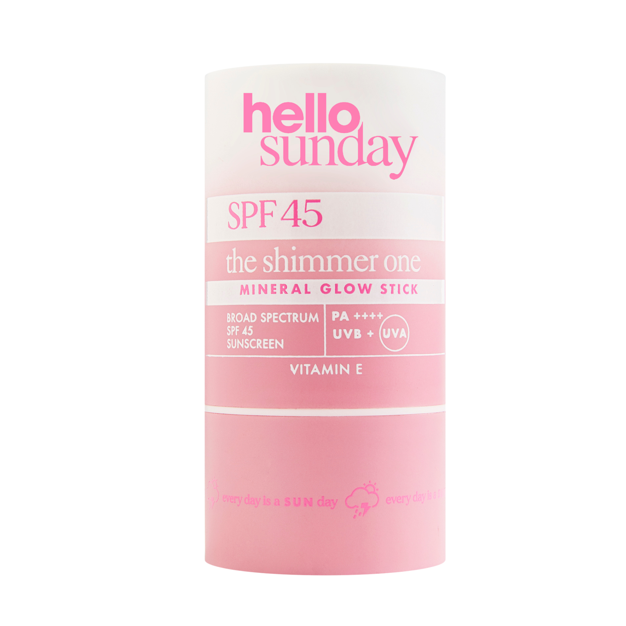 Hello Sunday The Shimmer One - Mineral Glow Stick SPF45 | Face the