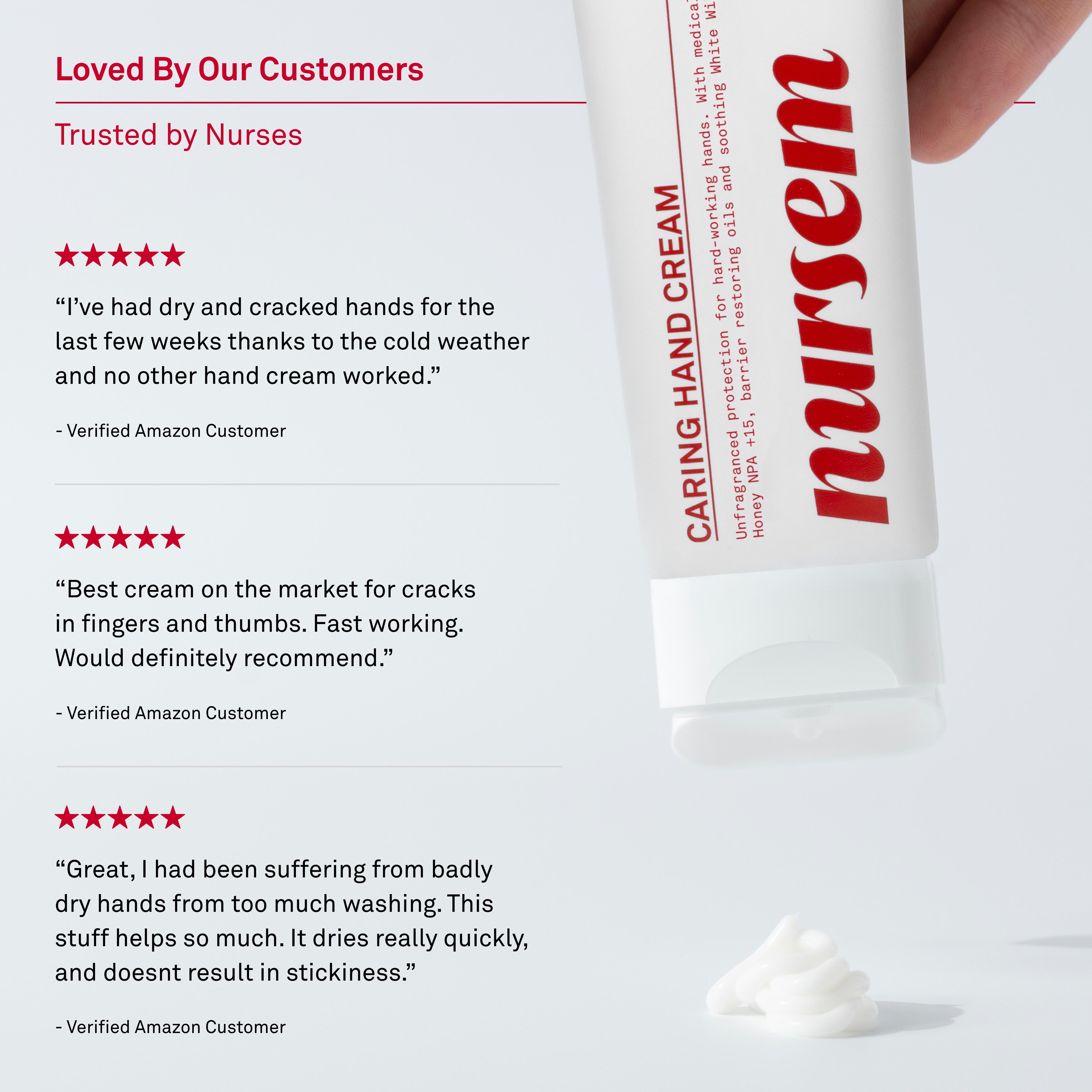 Nursem Caring Hand Cream Unfragranced 75ml | Face the Future