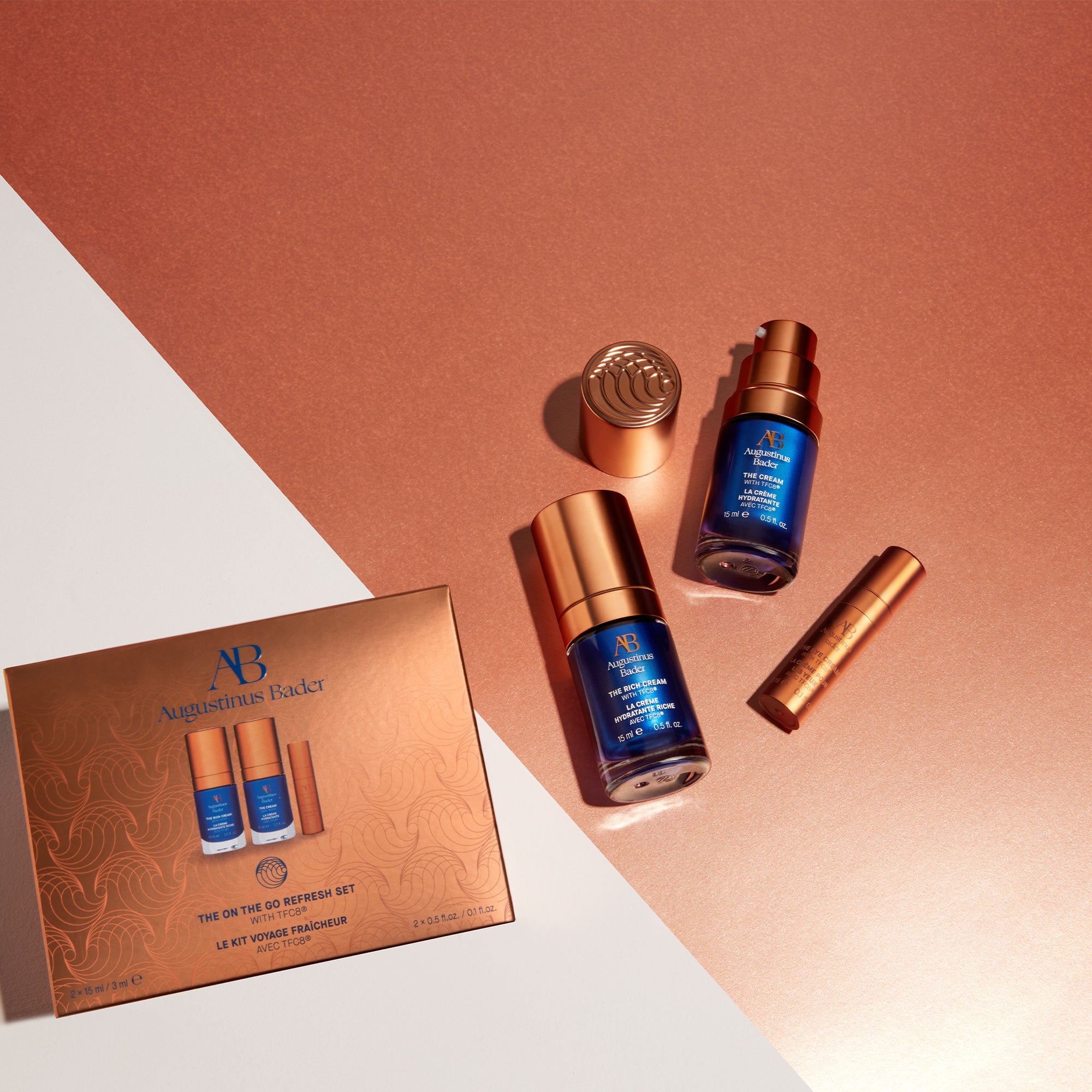 Augustinus Bader The On The Go Refresh Set with TFC8® | Face the