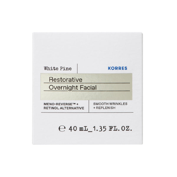 KORRES White Pine Restorative Overnight Facial Cream 40ml
