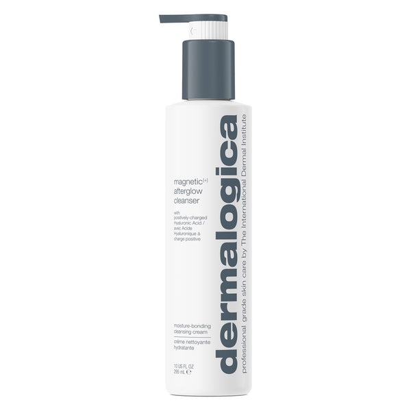 Dermalogica cleanser bottle on a white background