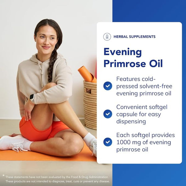 Pure Encapsulations Evening Primrose Oil 100 Softgels