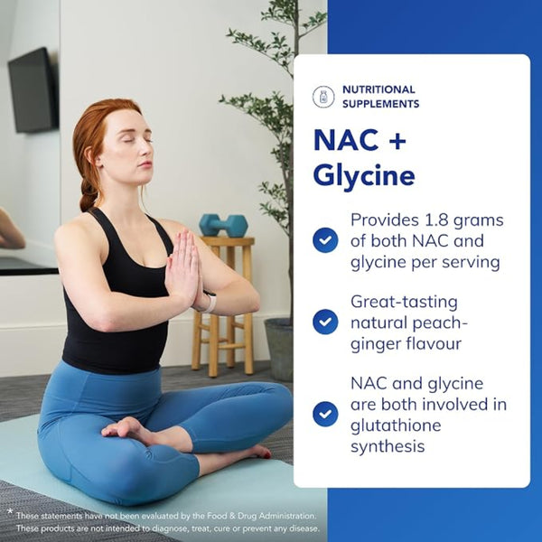 Pure Encapsulations NAC+Glycine Powder 159g