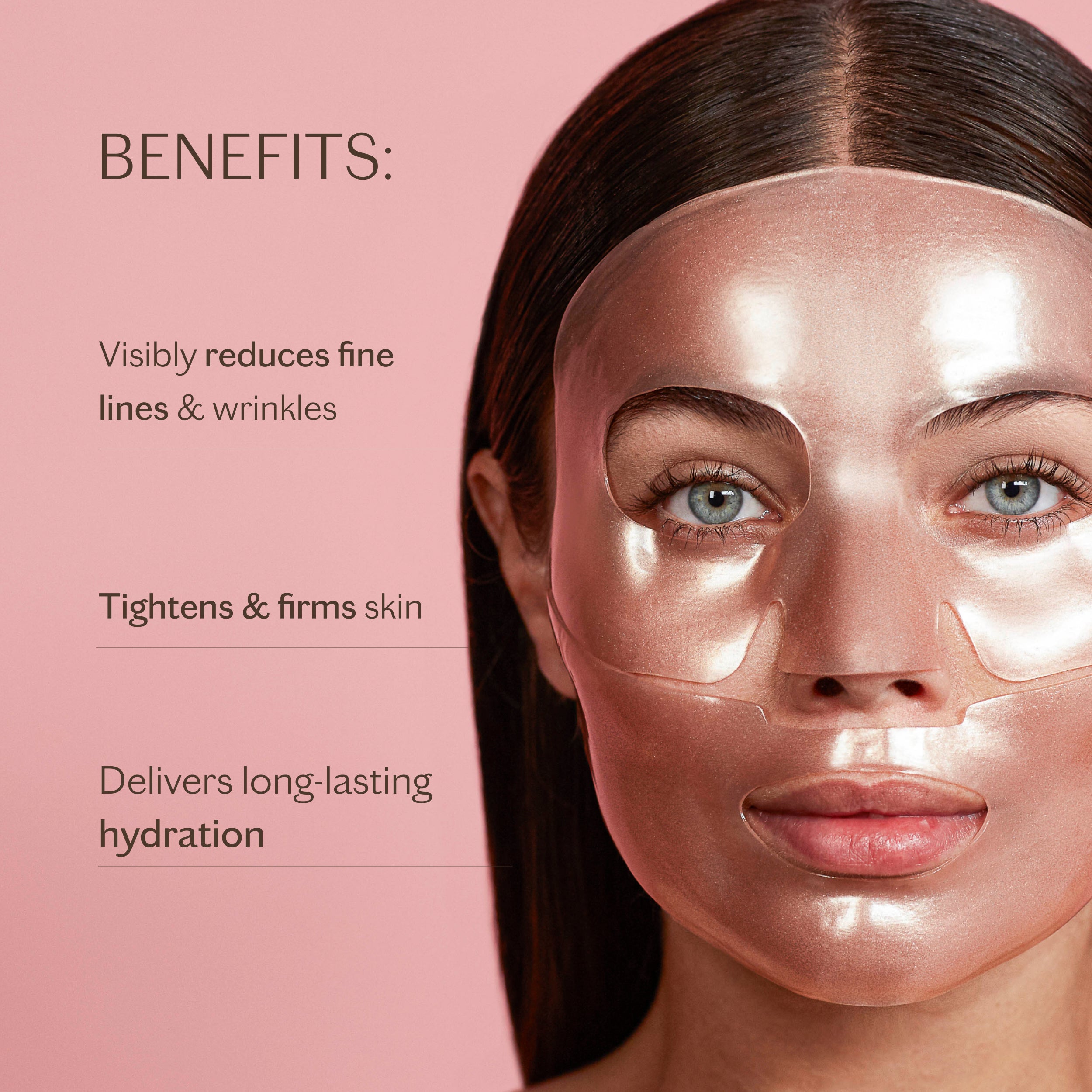 MZ SKIN Bio-Placenta Peptide Reviving Hydrogel Face Mask Sachet (5