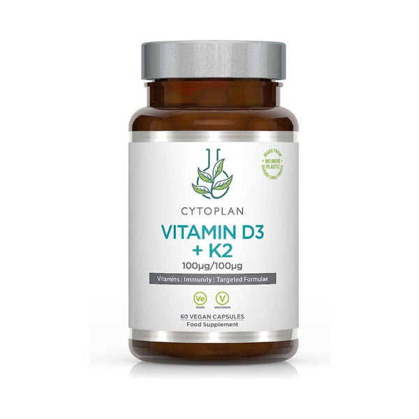 Cytoplan Vitamin D3 + K2 60 Capsules