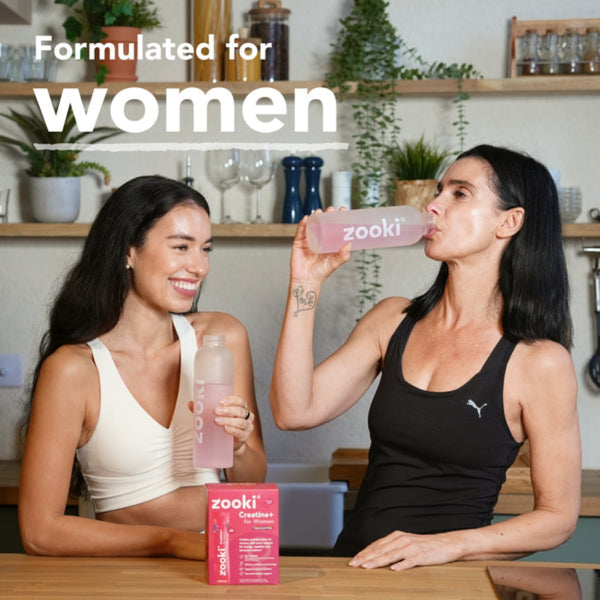 Zooki Creatine+ For Women, Powder Sachets, Summer Fruits Flavour - 30 Sachets