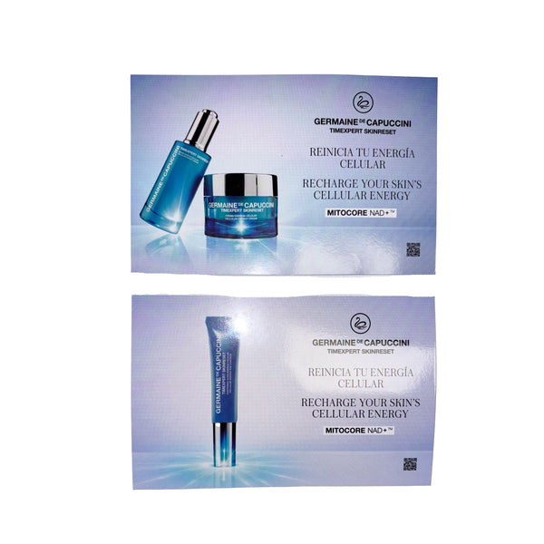 Freebie: Germaine de Capuccini Skinreset Cellular Energy Serum, Cream and Eye Contour Sachet Trio (100% off)
