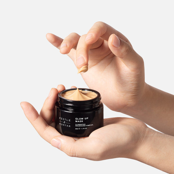 Pestle and Mortar Glow Up Mask