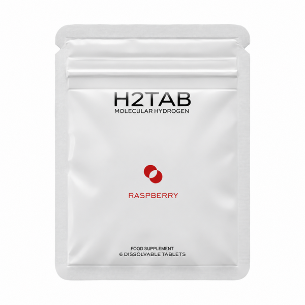 H2Tab Molecular Hydrogen 6 Tablets - Raspberry