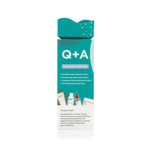 Q+A Holiday Heroes Skincare Gift Set (Worth £34)