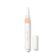 Cosmetic pen with applicator on a white background