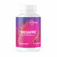 Supplement bottle labeled 'MEGAPRE' by Microbiome Labs on a white background