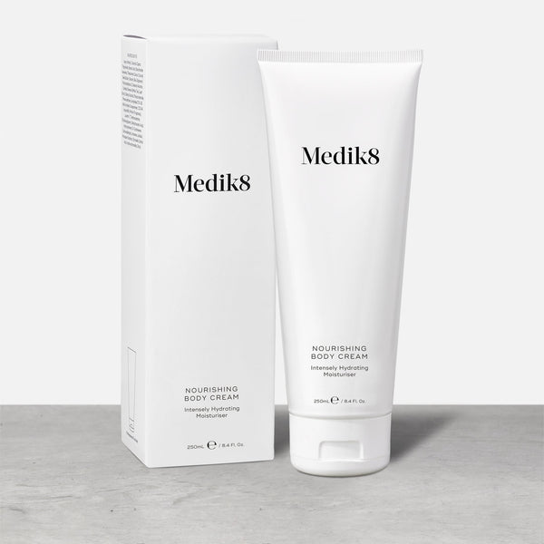 Medik8 Nourishing Body Cream and packaging