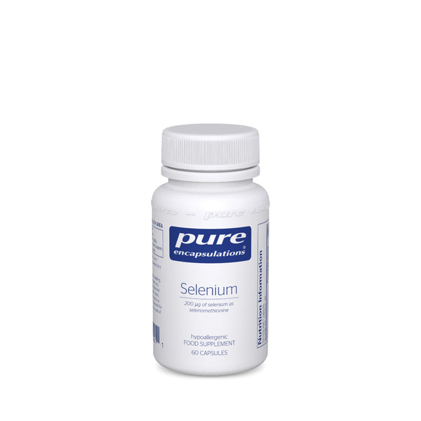 Supplement bottle labeled 'pure encapsulations Adrenal' on a white background