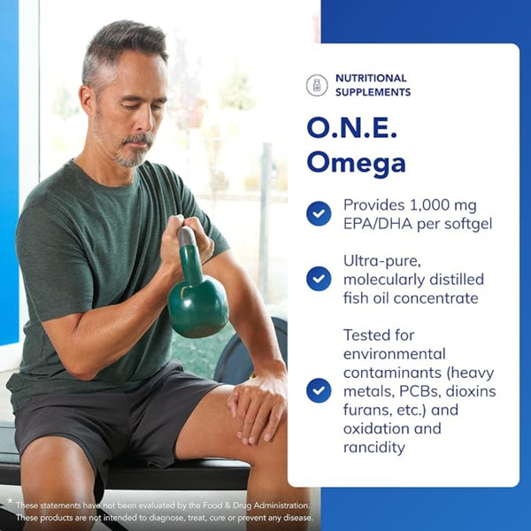 Pure Encapsulations ONE Omega 30 Softgels