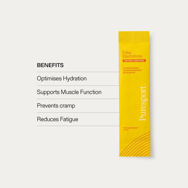Puresport Ultra Electrolytes Orange Lemonade 15 Sachets