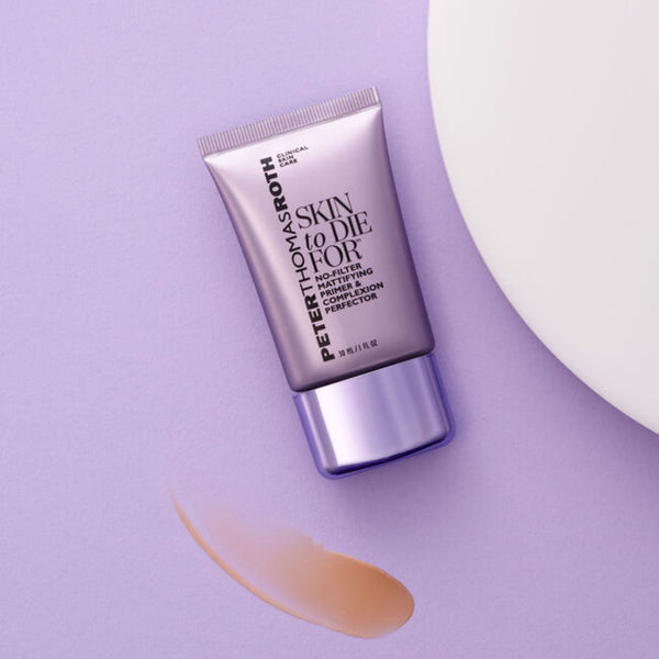 Peter Thomas Roth Skin to Die For No-Filter Mattifying Primer & Complexion Perfector with a smudge of texture