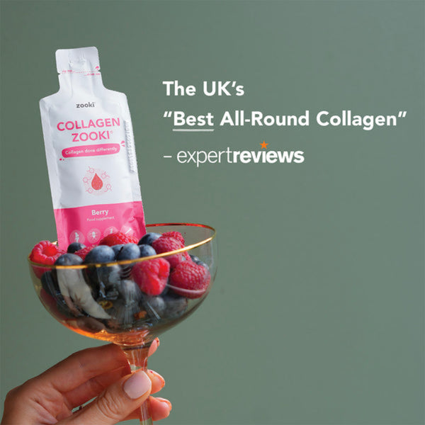 Zooki Marine Collagen 5,000mg, Berry Flavour - 30x15ml sachets