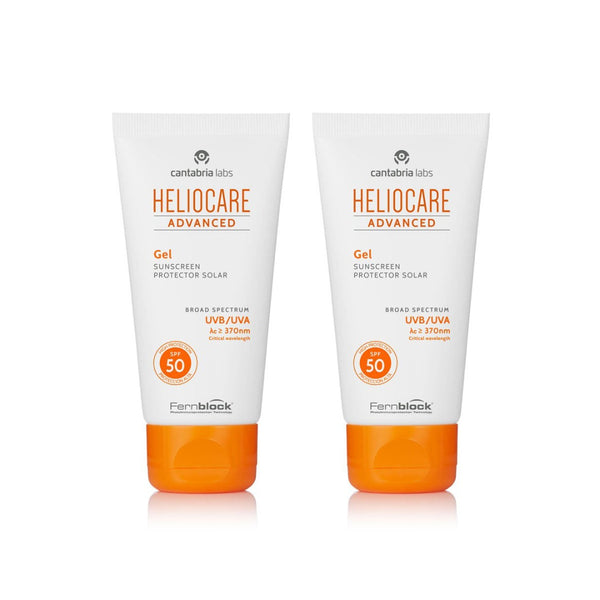 Heliocare SPF 50 Gel Twin Pack tubes