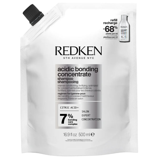 Redken Acidic Bonding Concentrate Shampoo Refill Pouch 500ml