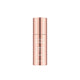 A single bottle of FOREG Skin Treatment Serum 2.0 in a metallic rose gold color, centered on a plain off-white background.