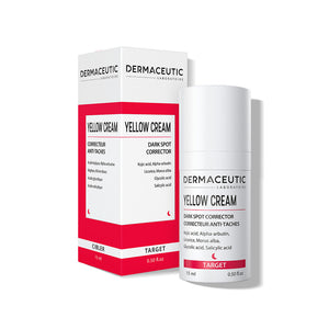 Dermaceutic Yellow Cream bottle and packaging
