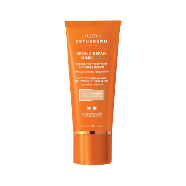 Institut Esthederm Bronz Repair Tinted Sunkissed Moderate Sun bottle