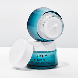 Vichy Minéral 89 72 Hr Hyaluronic Acid & Squalane Moisture Boosting Cream without lid