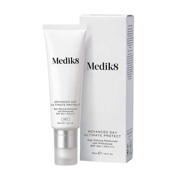 Medik8 Advanced Day Ultimate Protect SPF 50+ and packaging