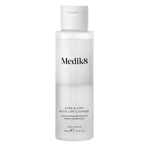  Medik8 Eyes & Lips Micellar Cleanse bottle