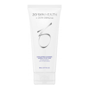 White ZO Skin Health Exfoliating Cleanser Tube