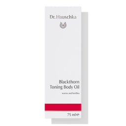 Dr Hauschka Blackthorn Toning Body Oil packaging