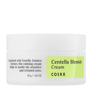 COSRX Centella Blemish Cream tub