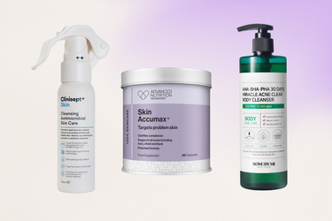 best products for treating bacne