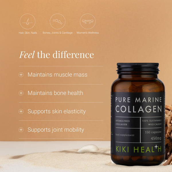 KIKI Health Pure Marine Collagen 150 Vegicaps