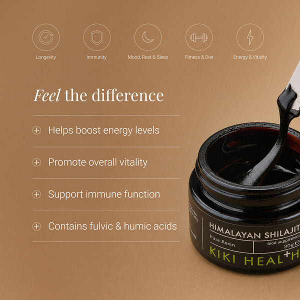 KIKI Health Himalayan Shilajit Resin 30g