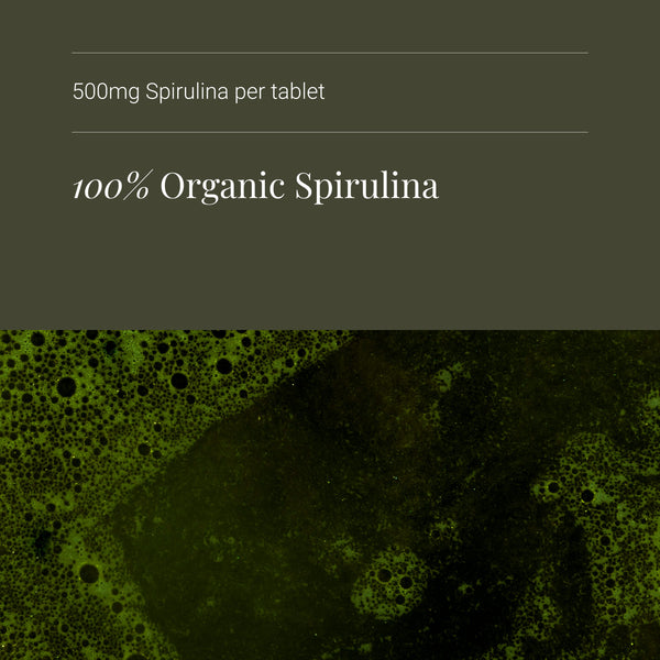 KIKI Health Organic Spirulina 200 Tablets