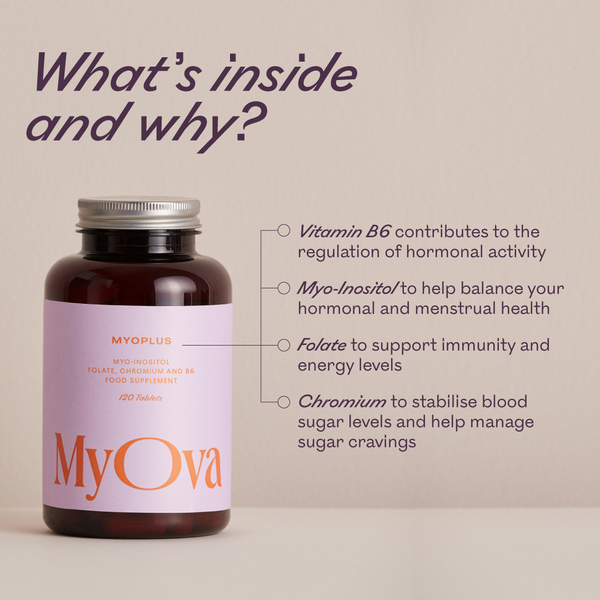 MyOva Myoplus 120 Tablets