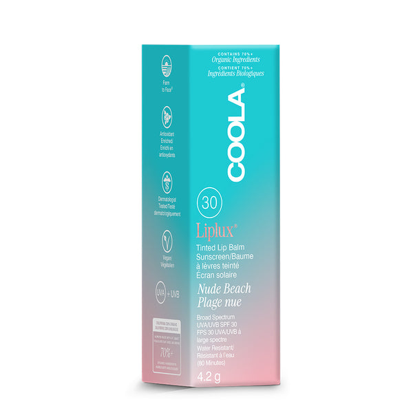 COOLA Mineral Liplux SPF30 Nude Beach