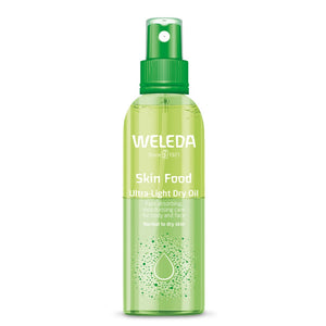 Weleda Skin Food Ultra-Light Dry Oil spray bottle