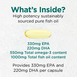 Cytoplan Fish Oil: High Potency Omega 3 60 Capsules