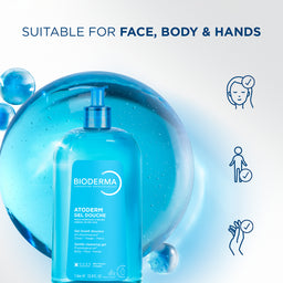 Bioderma Atoderm Body Wash Normal to Dry Sensitive Skin 200ml