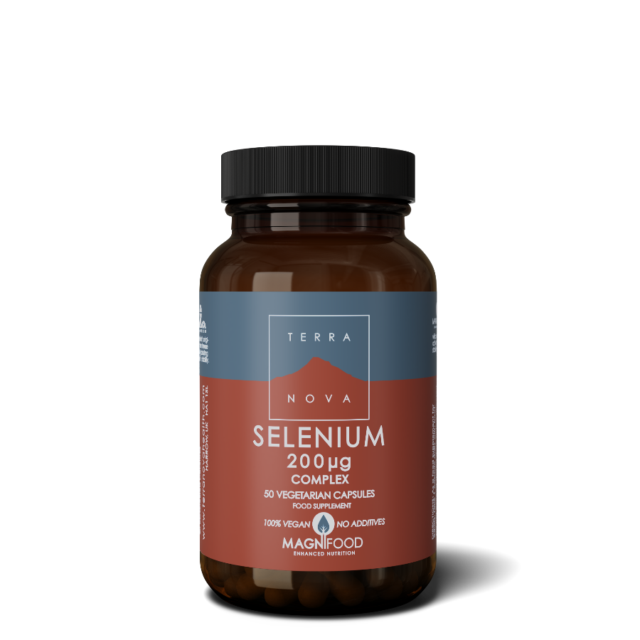 Terranova Selenium 200ug Complex 50 Capsules