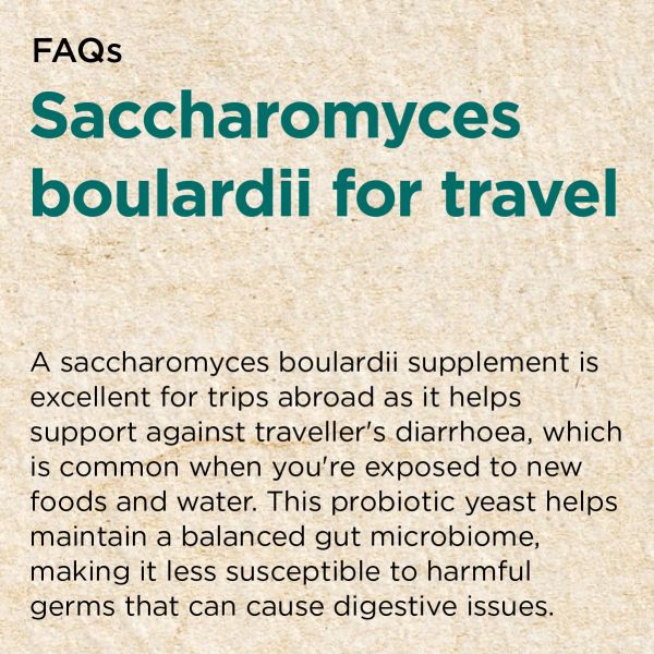 Cytoplan Saccharomyces Boulardii 120 Capsules