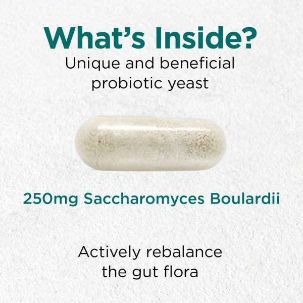 Cytoplan Saccharomyces Boulardii 120 Capsules