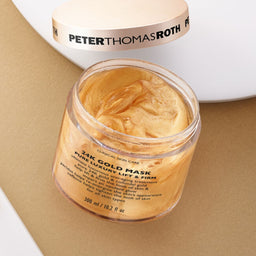 Peter Thomas Roth 24K Gold Mask Pure Luxury Lift & Firm tub with an open lid
