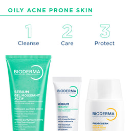 Bioderma Sébium Active Purifying Foaming Gel Oily to Acne-Prone Skin