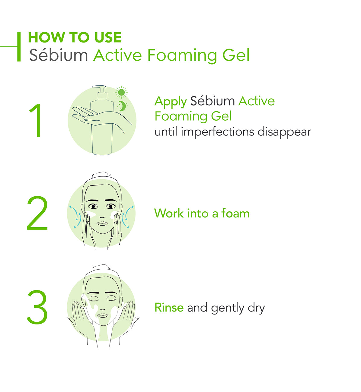Bioderma Sébium Active Purifying Foaming Gel Oily to Acne-Prone Skin
